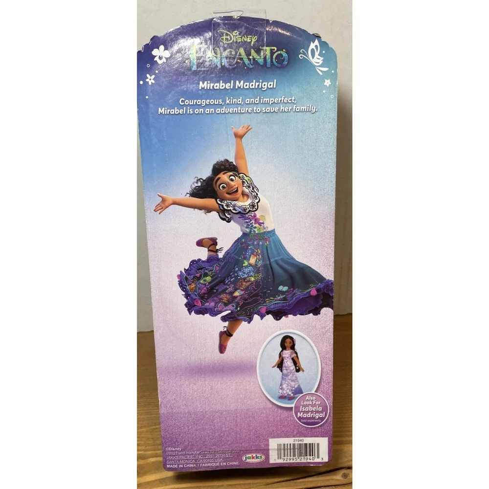 Disney Ecanto Movie Mirabel Madrigal Doll 11 inches tall New in Box